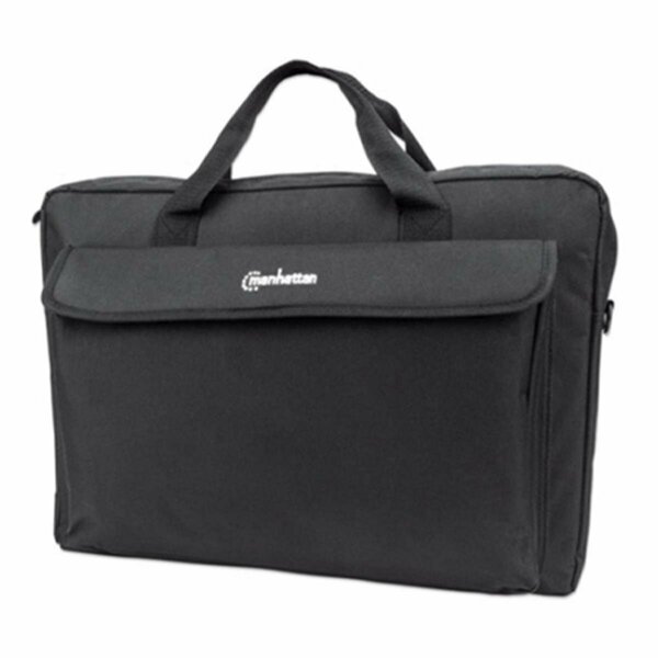 Manhattan Manhattan  17.3 in. Computer Briefcase, Black 439909